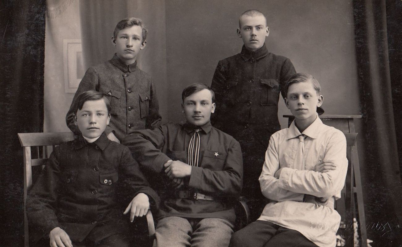 Petras Ločeris, Biržų gimnazijos esperantininkai