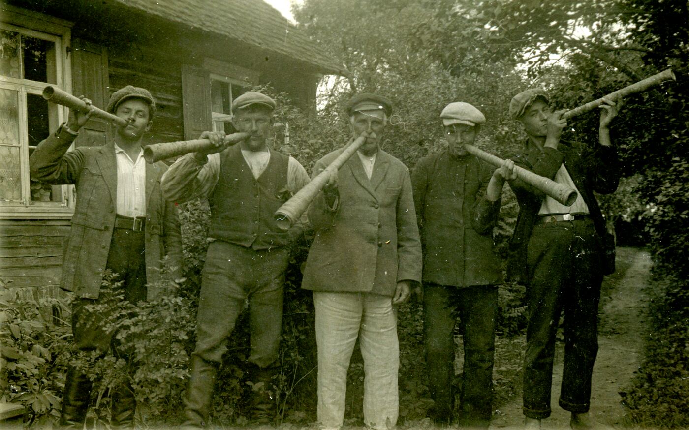 Stasys Paliulis, Savučių ragų pūtėjai