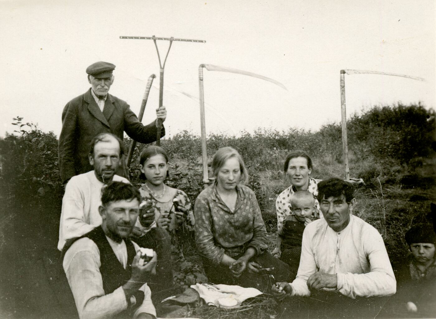 Stasys Paliulis, Šienapjūtė Savučiuose