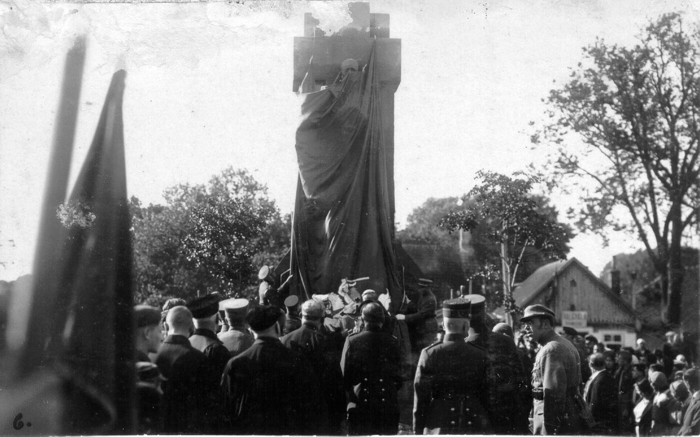 Petras Ločeris, Biržų XVIII šaulių rinktinės iniciatyva pastatyto paminklo Žuvusiems už Lietuvos Nepriklausomybę atidengimo iškilmės