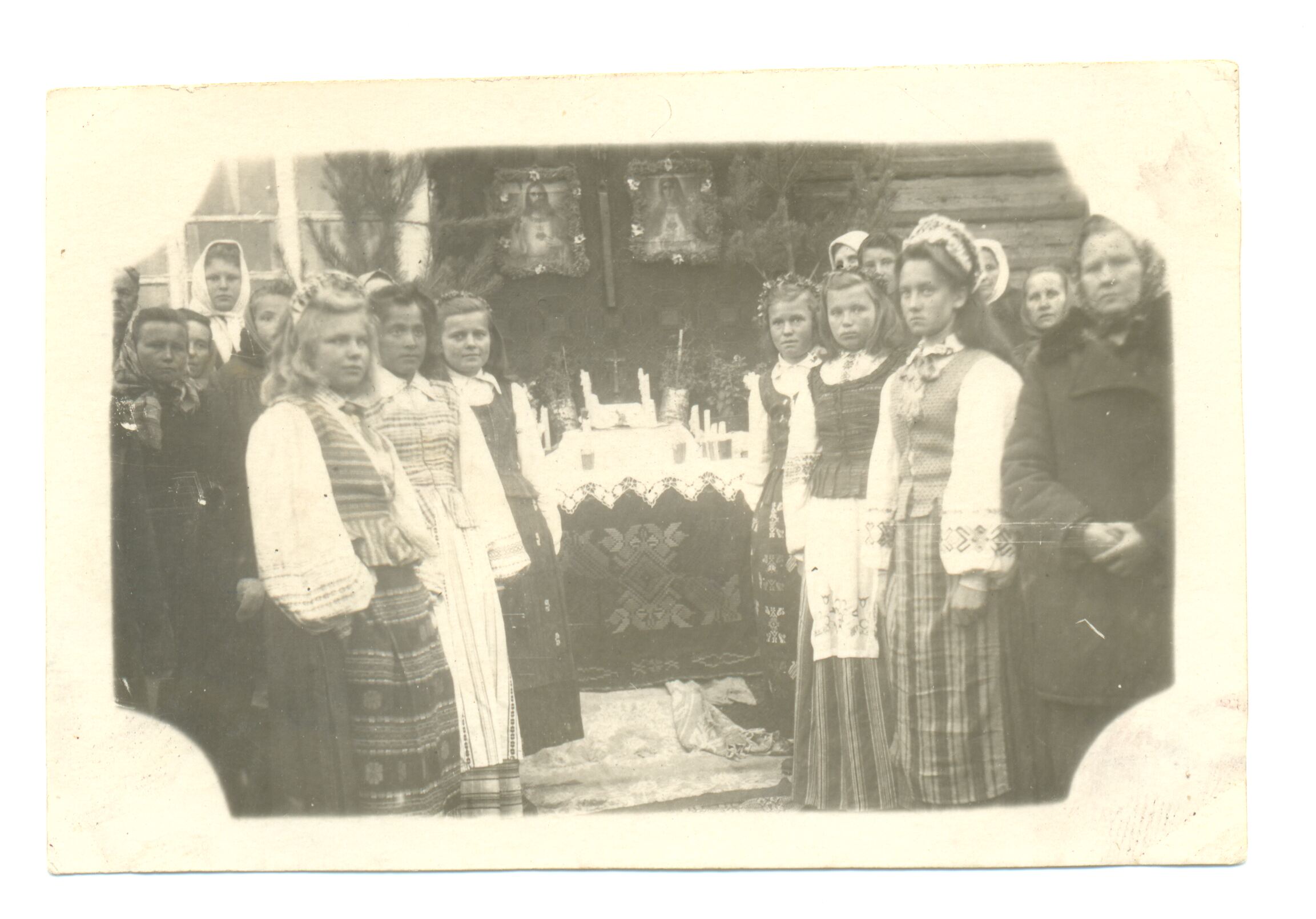 Nežinomas fotografas, Velykų rytas Sibire. 1950 m. Rusija