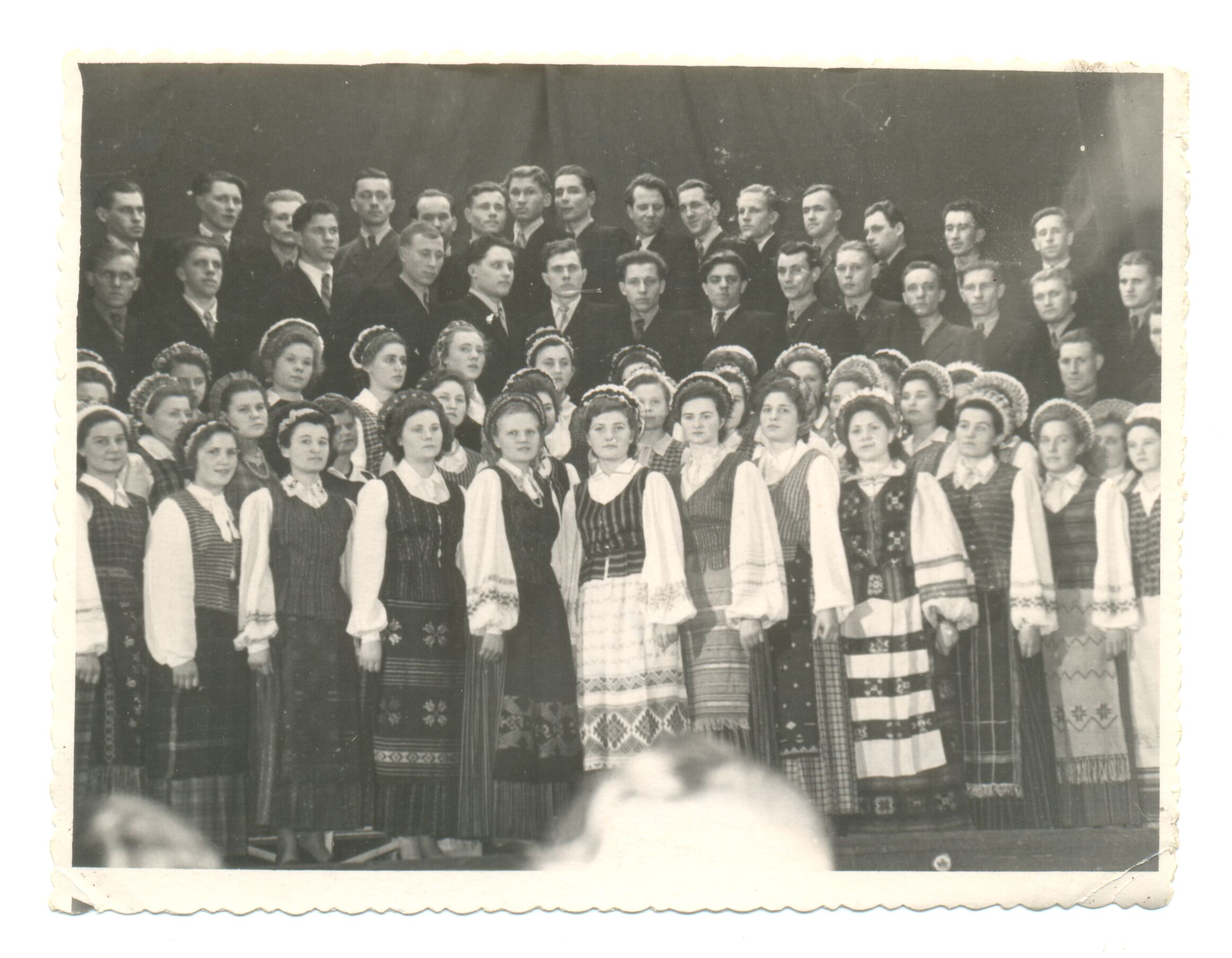 Nežinomas fotografas, Jaunimo choras. Irkutskas, Rusija. 1958 m.