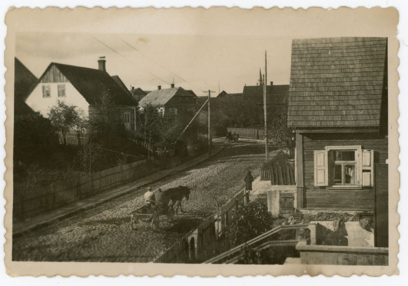 Nežinomas fotografas, Raseinių gatvė Kelmėje