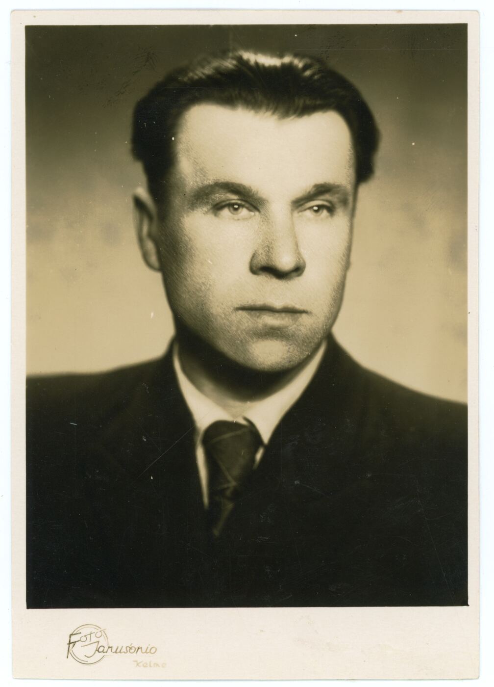 Nežinomas fotografas, Pranas Janušas
