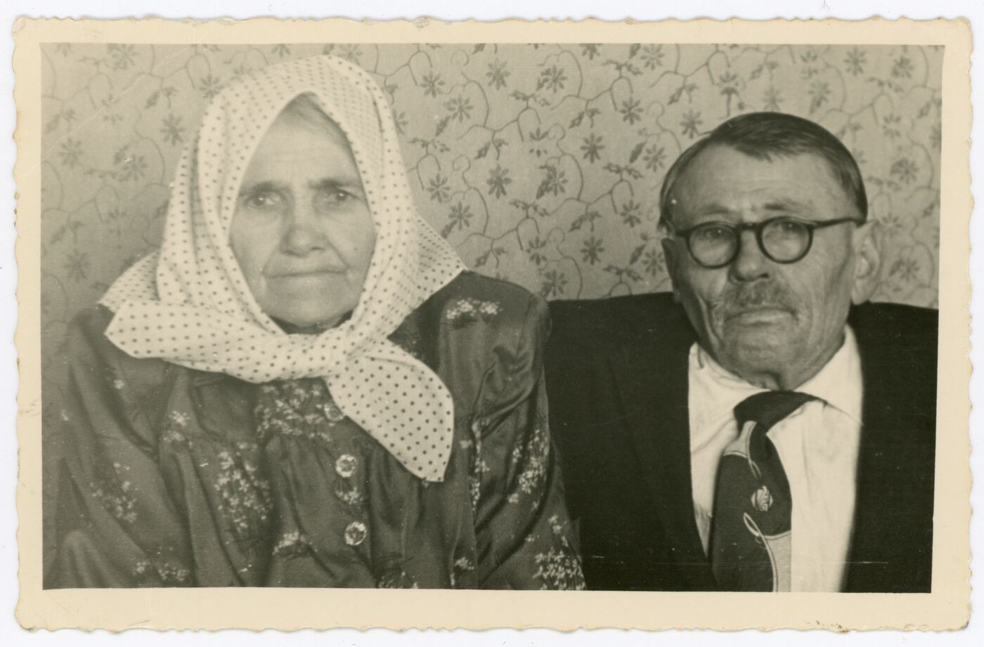 Nežinomas fotografas, Julijonas Andriuška su žmona