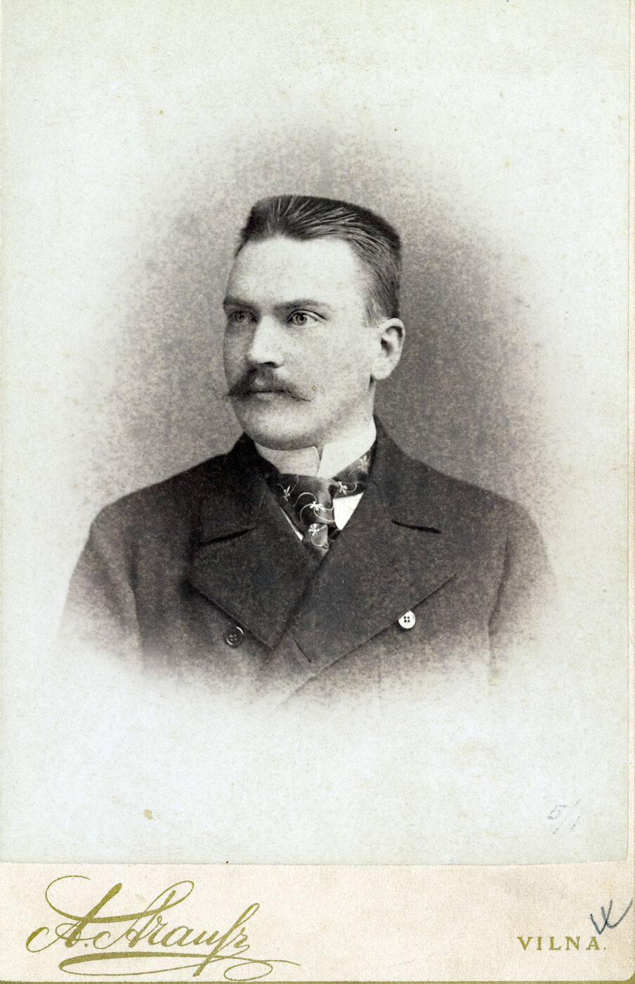 Aleksandras Vladislovas Štrausas, Antano Tiškevičiaus (1866–1920) portretas