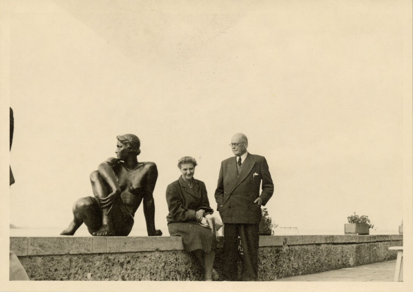 Nežinomas fotografas, Jurgis Ivanauskas su žmona