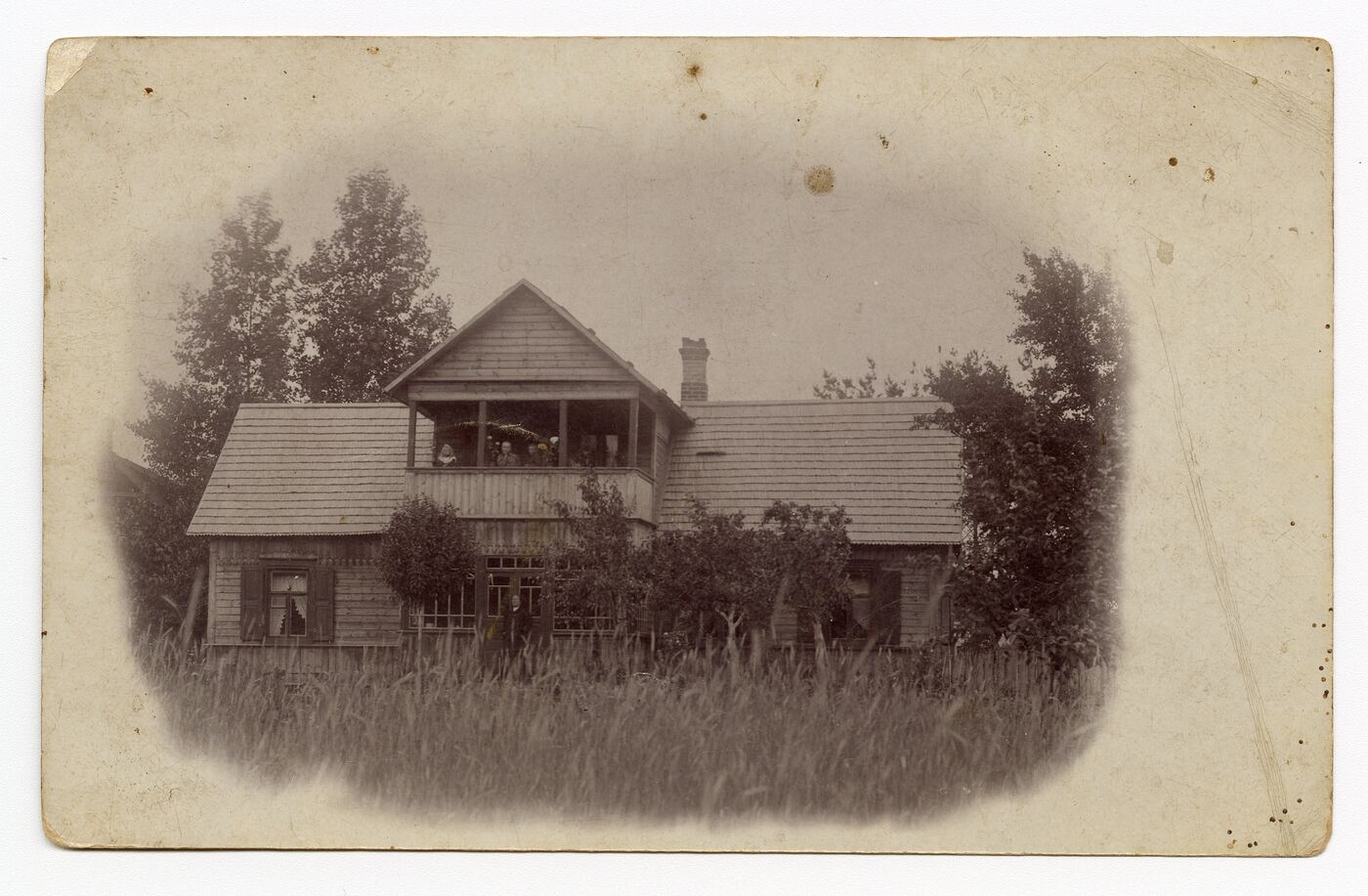 Nežinomas XX a. I p. fotografas, Namas Švenčionėliuose
