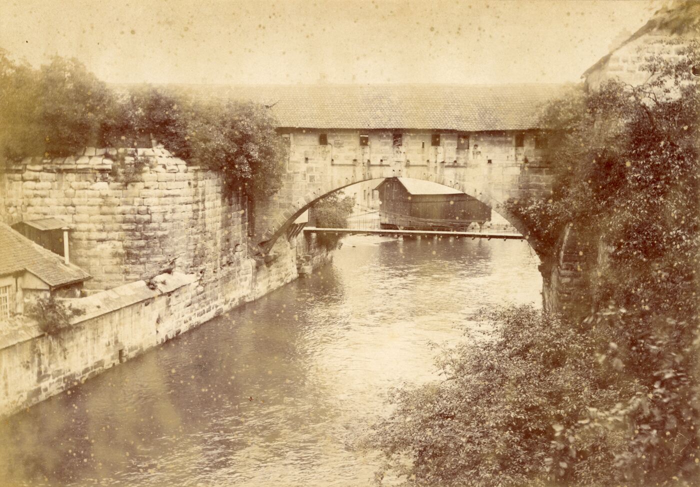 Benediktas Henrikas Tiškevičius, Niurnbergas. Tiltas per Pegnitz
