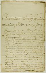 LIETUVOS EVANGELIKŲ REFORMATŲ SINODAS. XI : Lietuvos ir Baltarusijos evangelikų reformatų vietovės. 48 : Papilys1098 : [Papilio evangelikų reformatų bažnyčios  klebonijos 1821 m. inventorius. Patvirtino Žemaitijos distrikto senjoras kun. Mykolas Ceraskis]. - 1821.VI.12. - 4 lap., 1 dok.