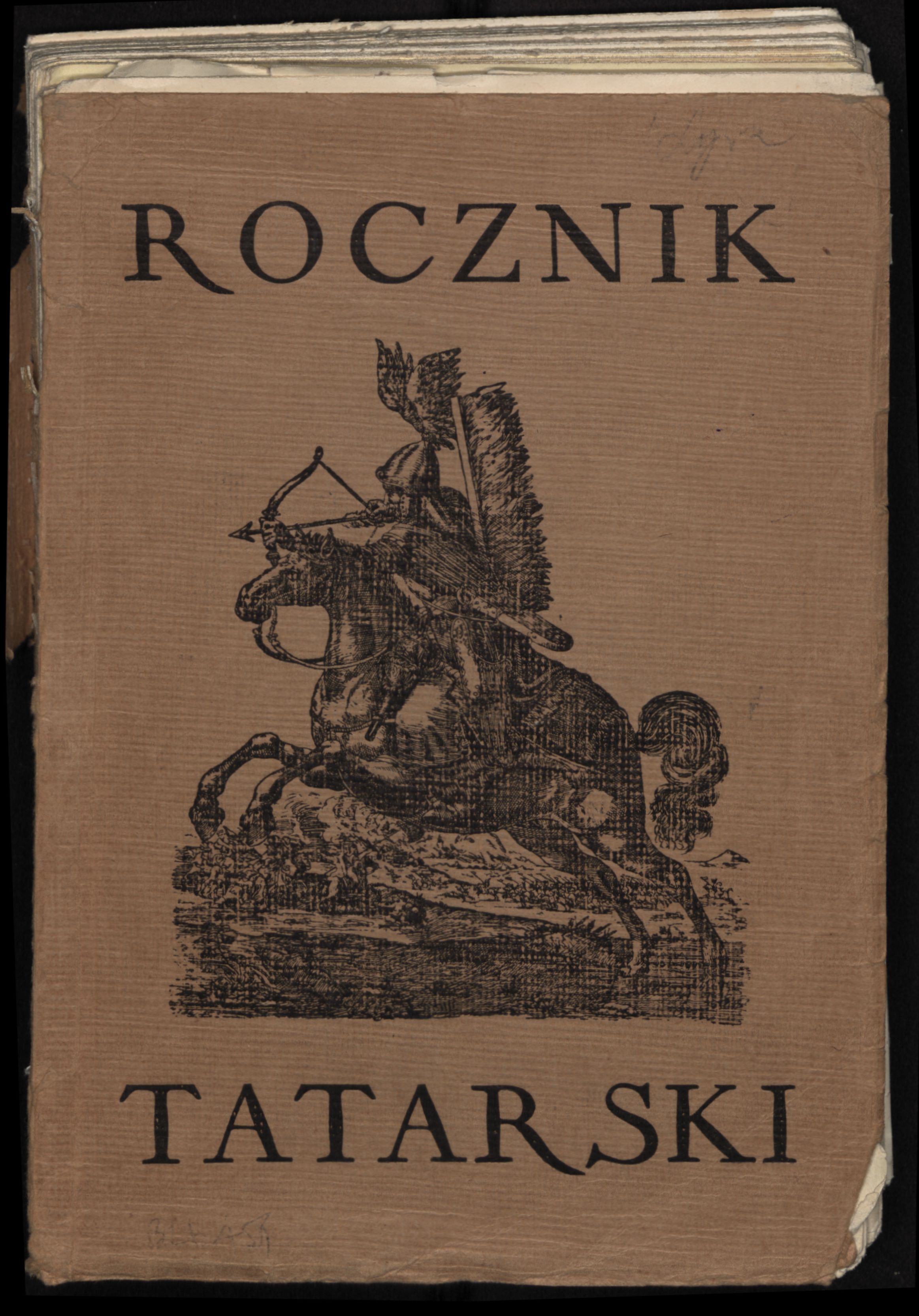 „Rocznik Tatarski“ antrojo tomo viršelis.