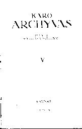 Karo archyvas. [T.] 5. - 1929. - 345 p.