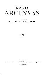 Karo archyvas. [T.] 7. - 1936. - 402 p.