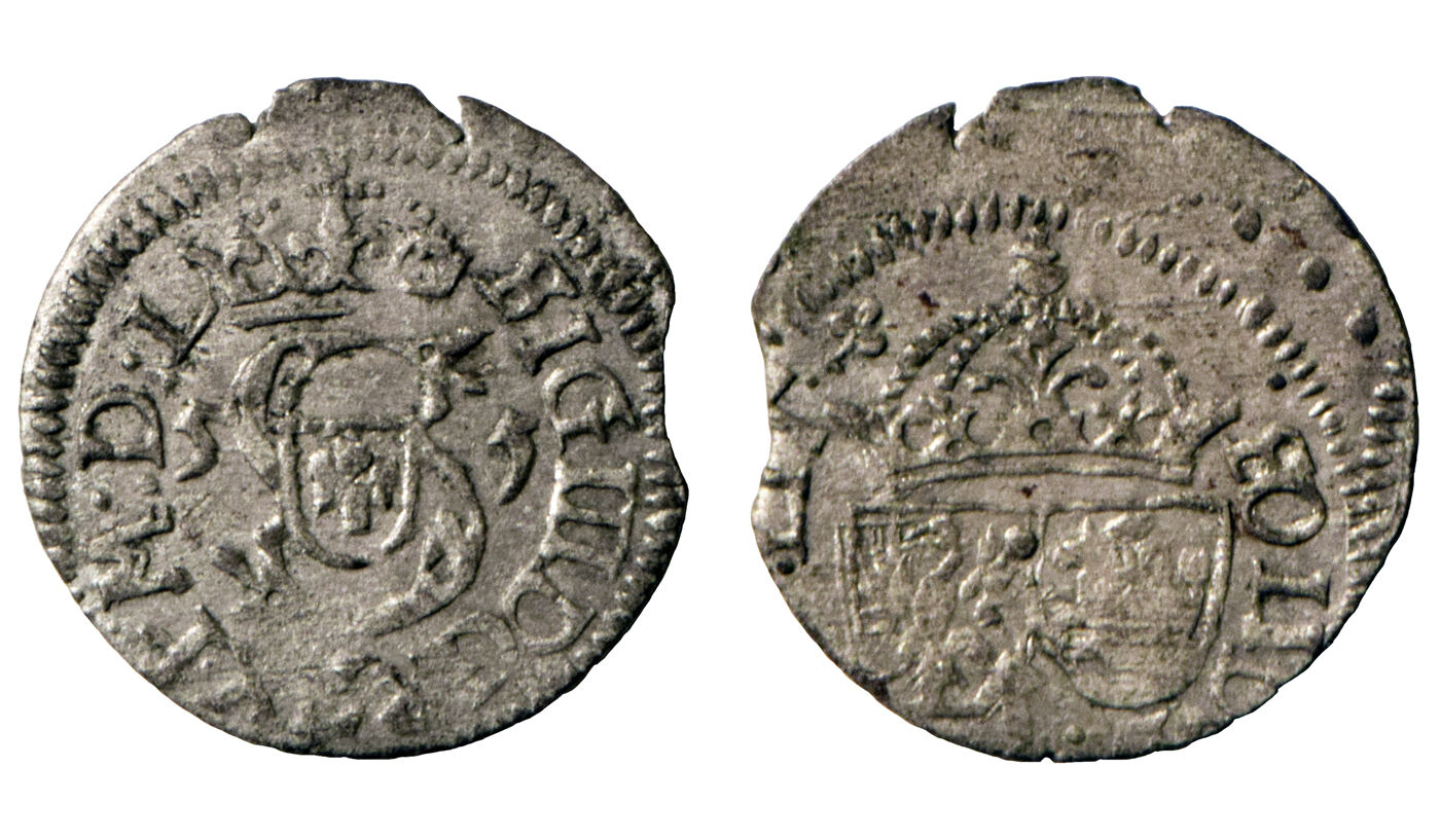 LDK Zigmanto III Vazos šilingas, 1615 m.