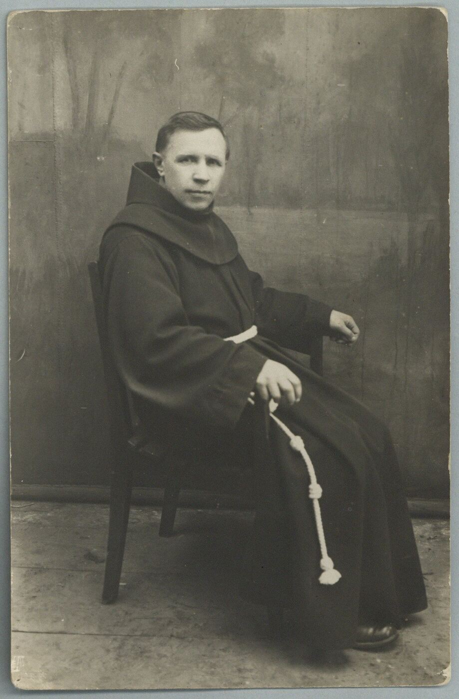 Nežinomas fotografas, Vienuolis Jonas Jeronimas Pečkaitis (1885–1925)