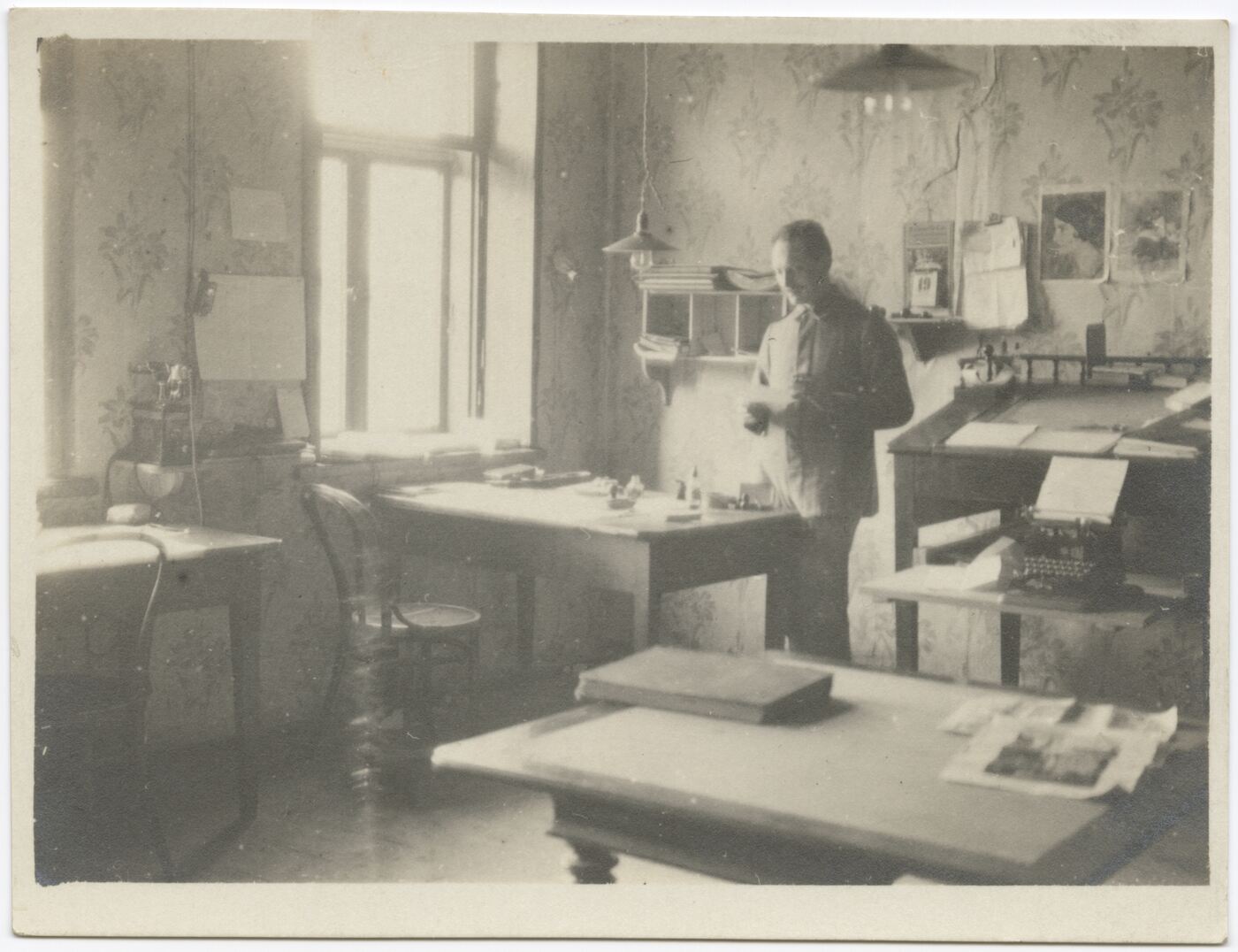 Wilhelm Alb. Bechtel, Darbo kabinete