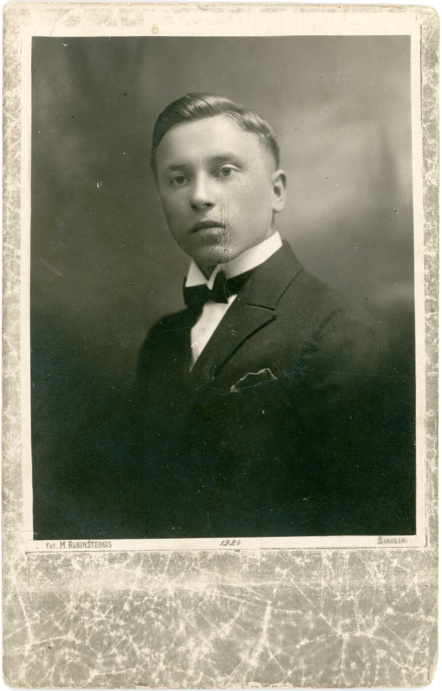 Maksas Rubinšteinas, Juozas Kaškelis. Portretinė fotografija