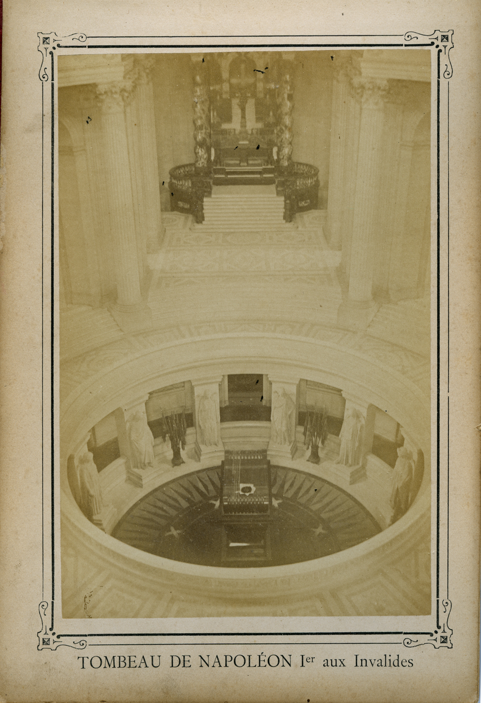 Nežinomas fotografas, TOMBEAU DE NAPOLEON Ier aux Invalides