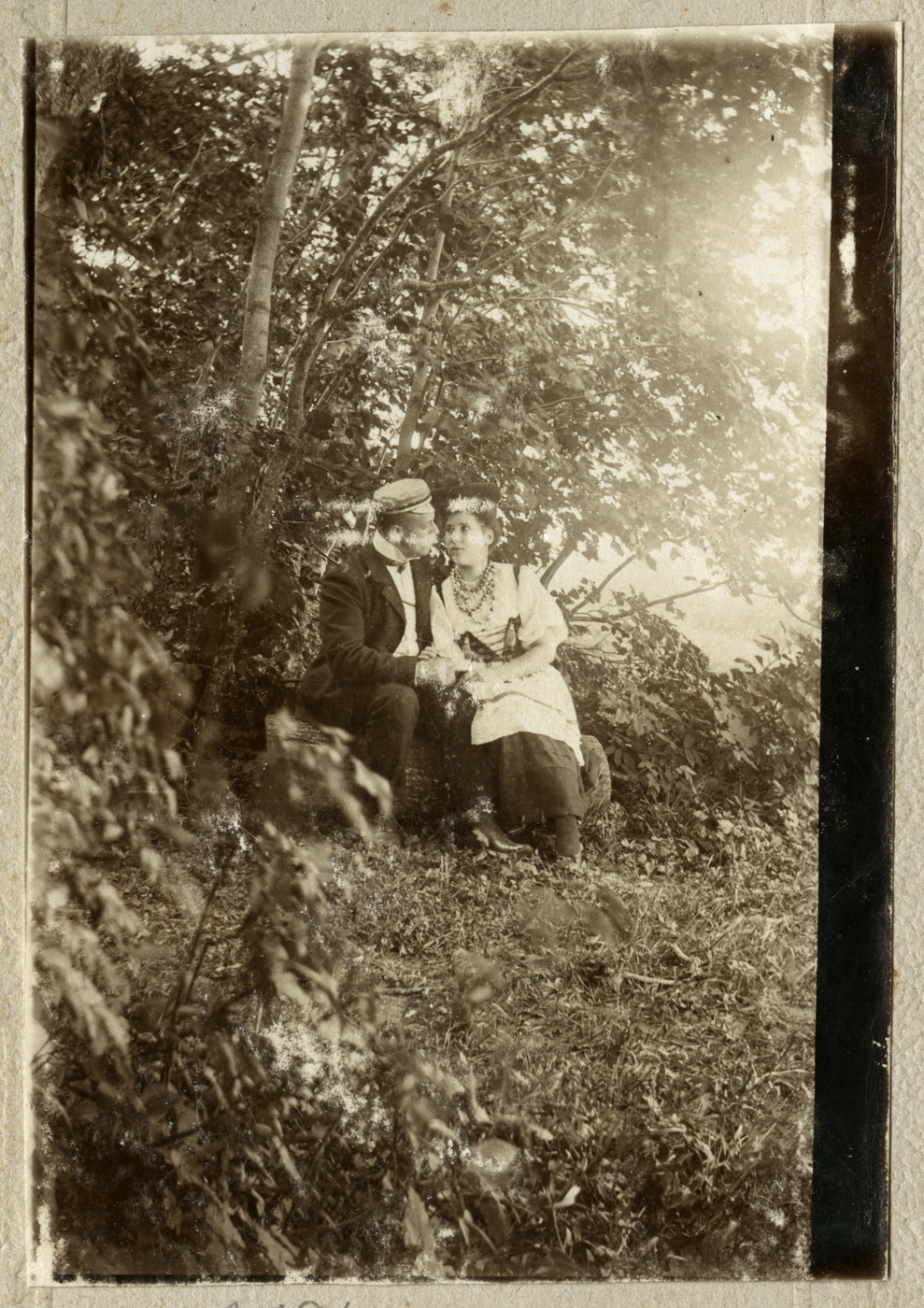 Nežinomas fotografas, Vyro ir moters portretas
