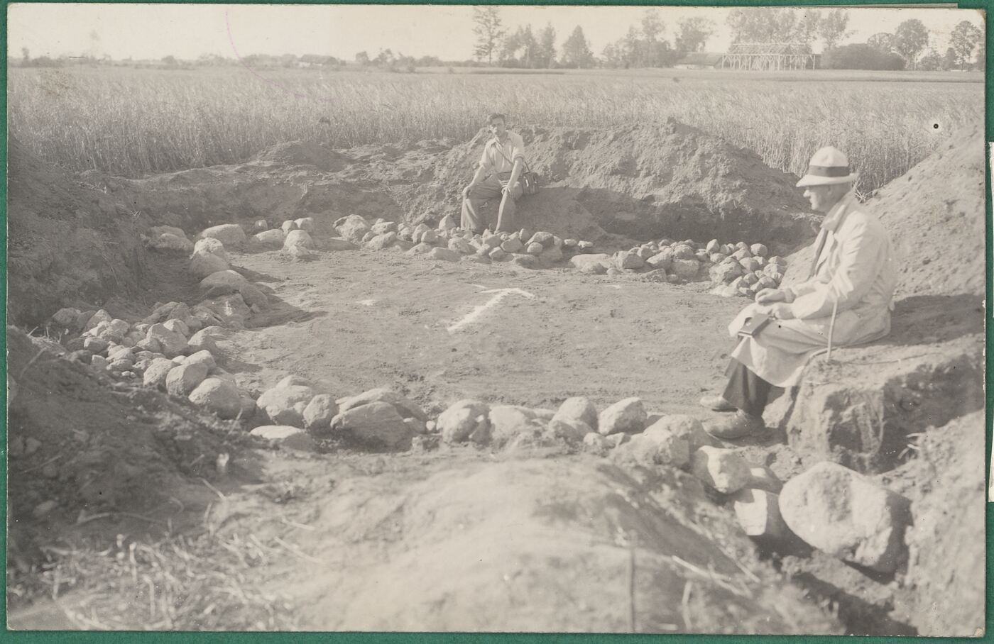 Nežinomas XX a. I p. fotografas, Archeologiniai kasinėjimai