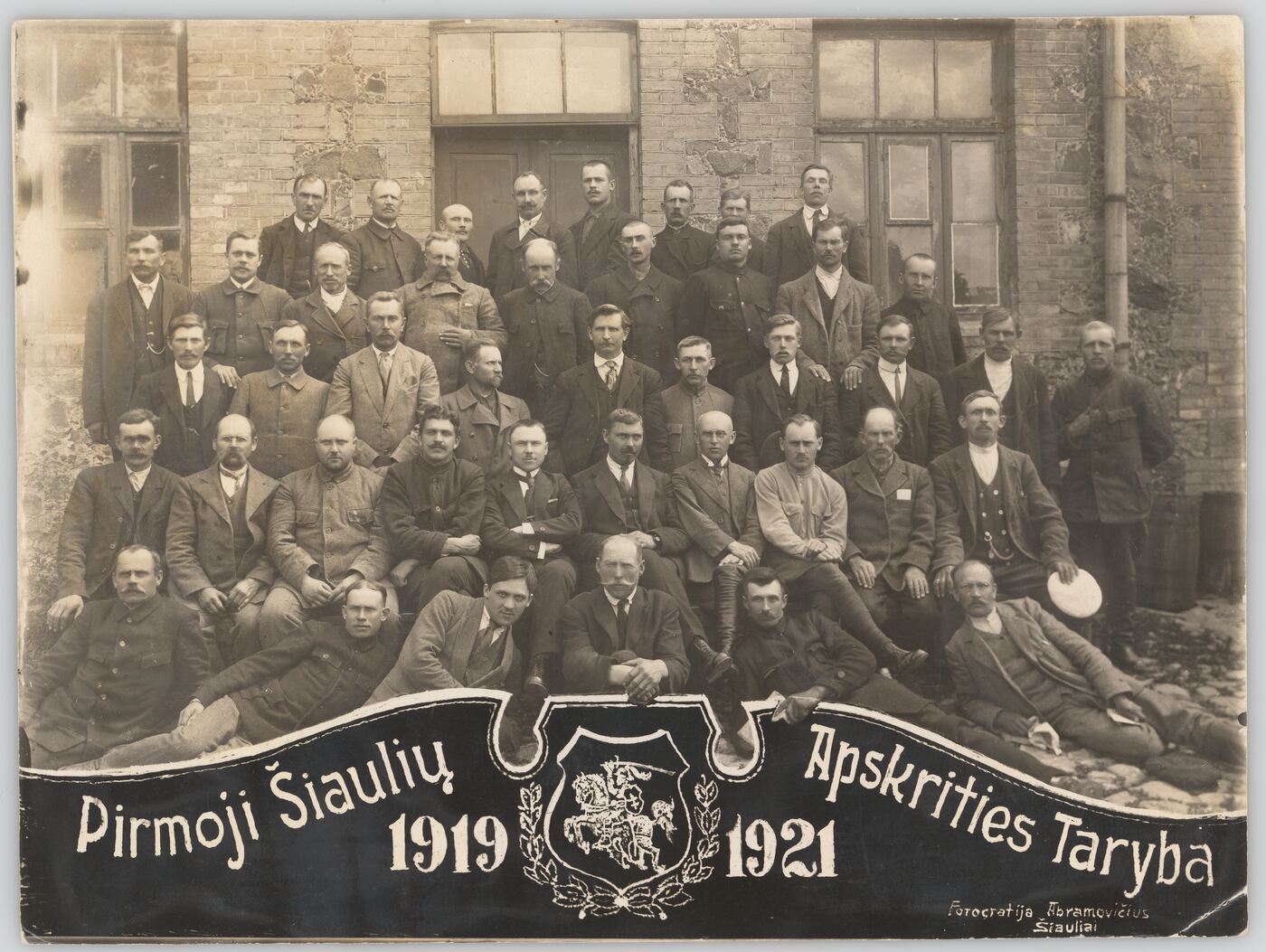 Berelis Abramovičius, Pirmoji Šiaulių apskrities taryba