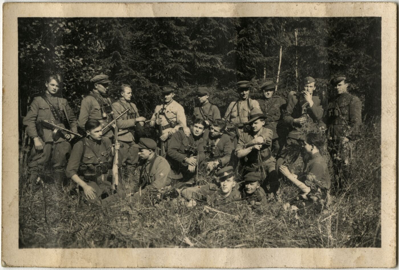 Nežinomas autorius, Juodeikių krašto, Voverės rinktinės partizanai