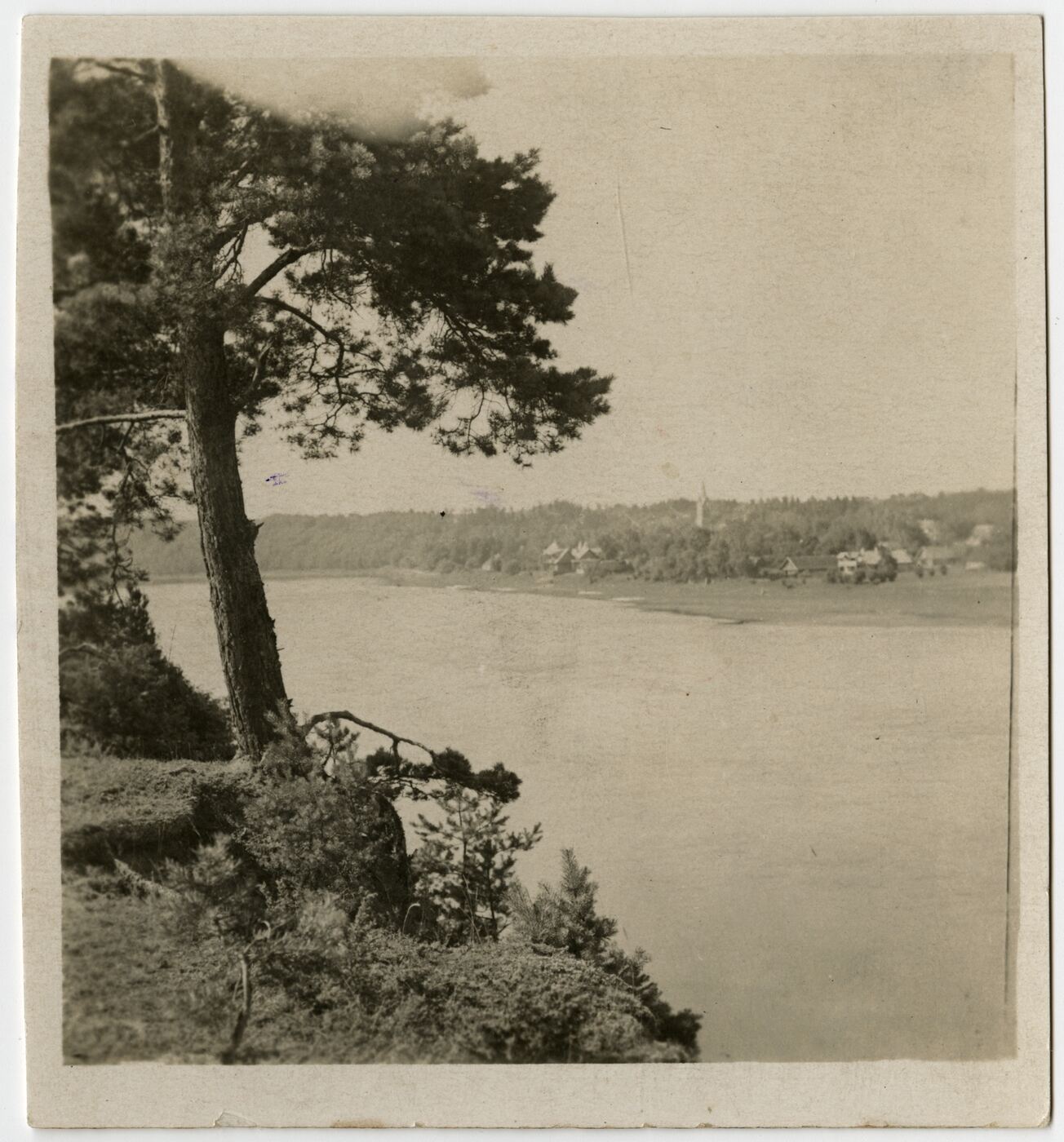 Nežinomas fotografas, Stereoskopinės fotografijos fragmentas. Birštono vaizdas