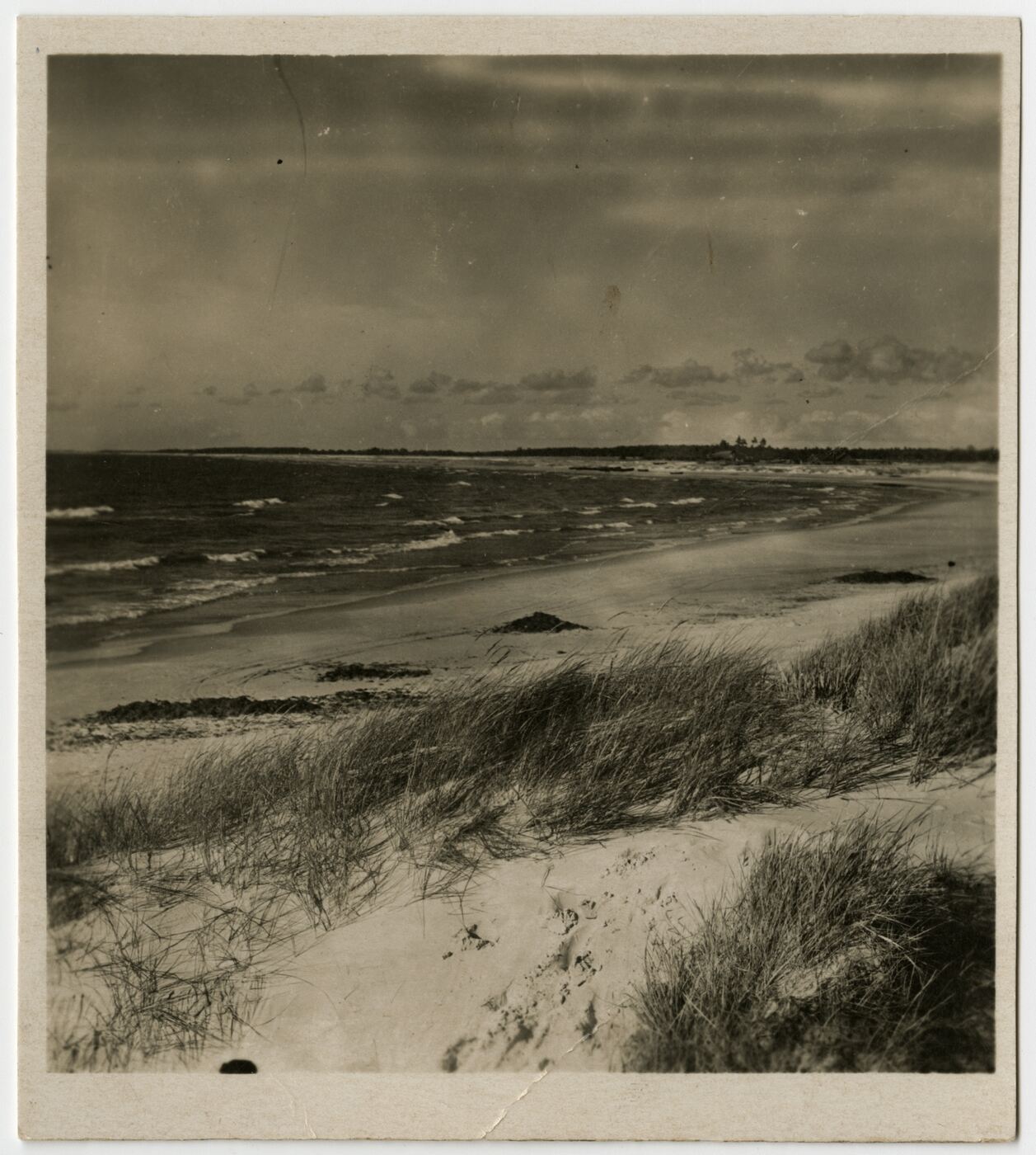 Nežinomas fotografas, Stereoskopinės fotografijos fragmentas. Palanga. Jūros krantas