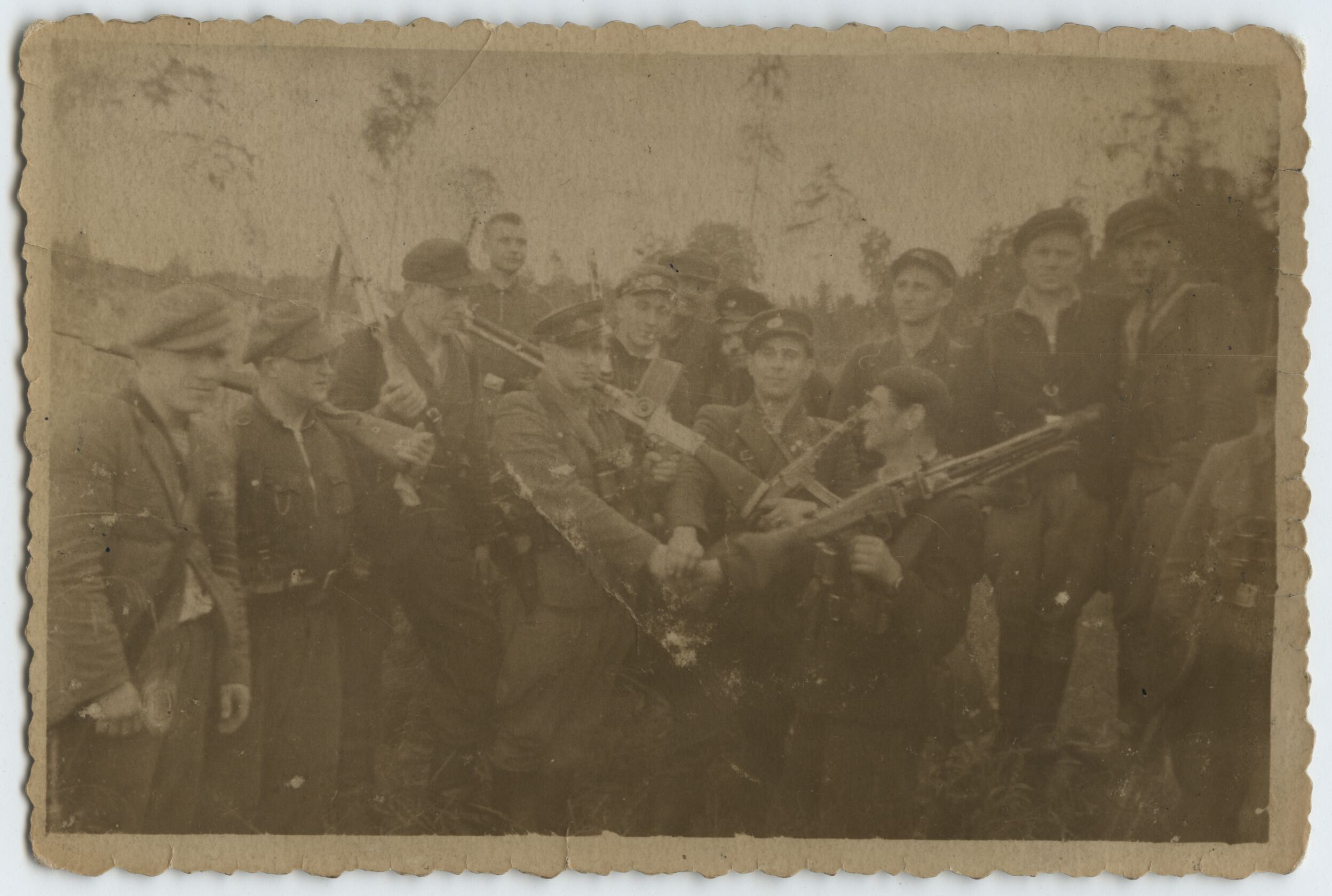 Nežinomas autorius, Partizanai Skabiškių miške