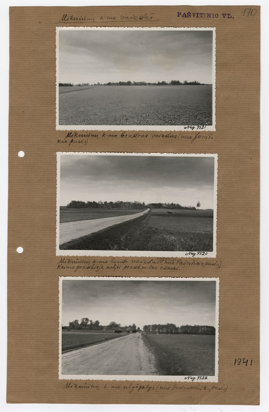 Nežinomas autorius, Archyvinės bylos Nr. 84 lapas 212. Šiaulių apskr., Pašvitinio vlsč., Mikniūnų kaimo fotografijos