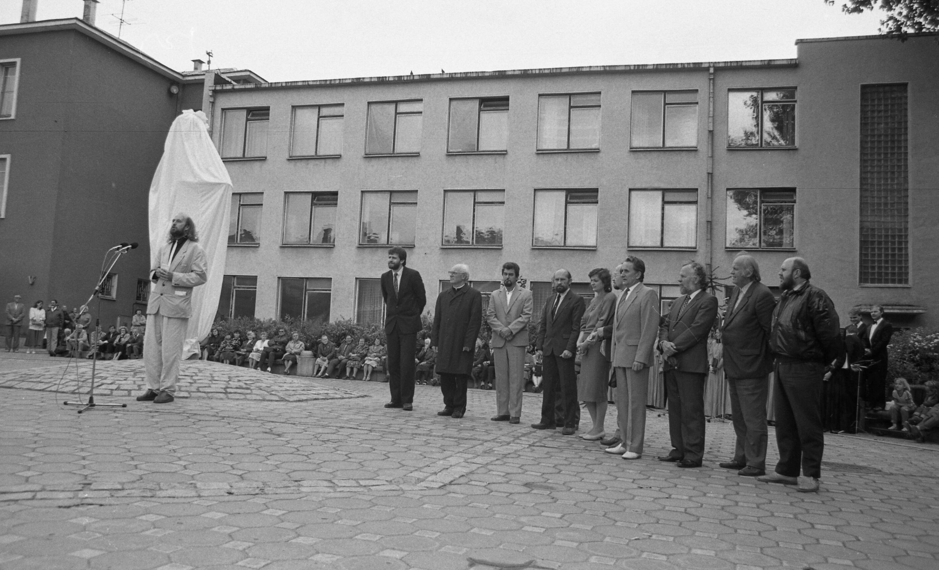 Paminklo Povilui Višinskiui atidengimo šventė Šiauliuose, 1991 m. birželio 29 d.
