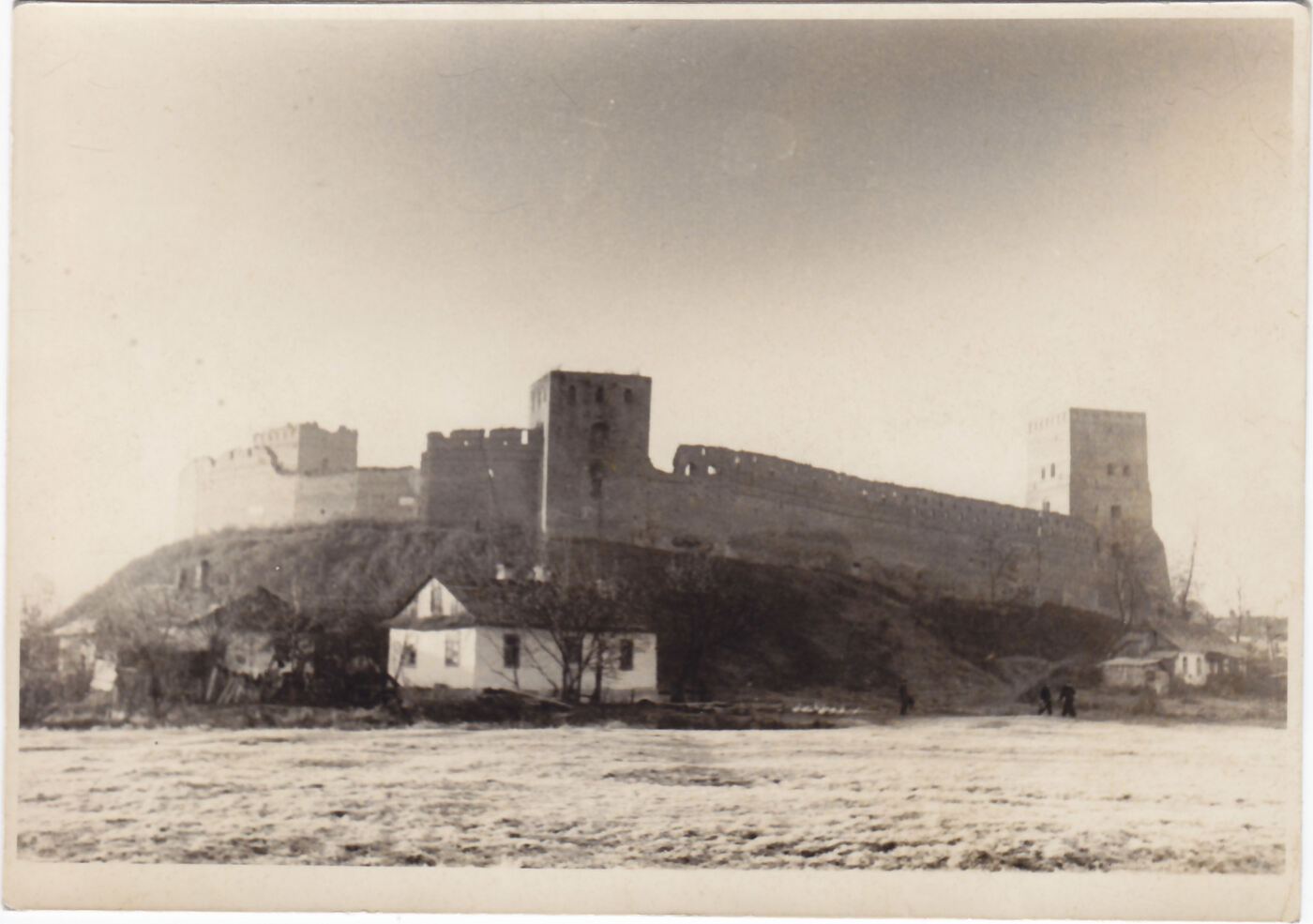 Lucko (Liubarto) pilies gynybinių įtvirtinimų fragmentas, 1967 m.