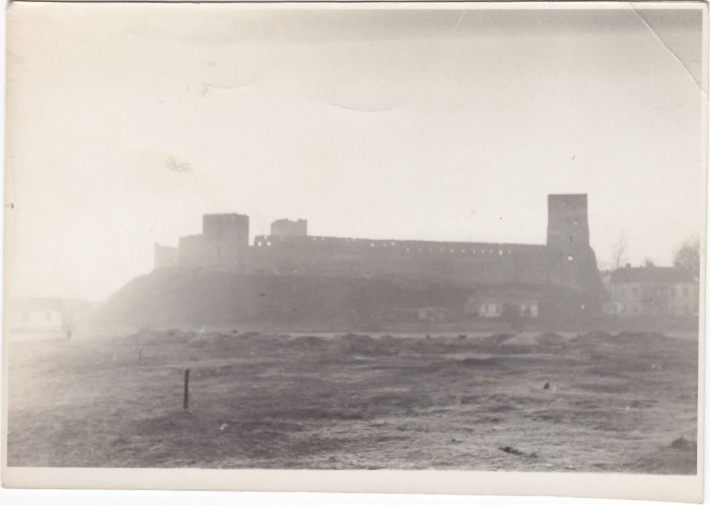 Lucko (Liubarto) pilies gynybinių įtvirtinimų panorama, 1967 m.