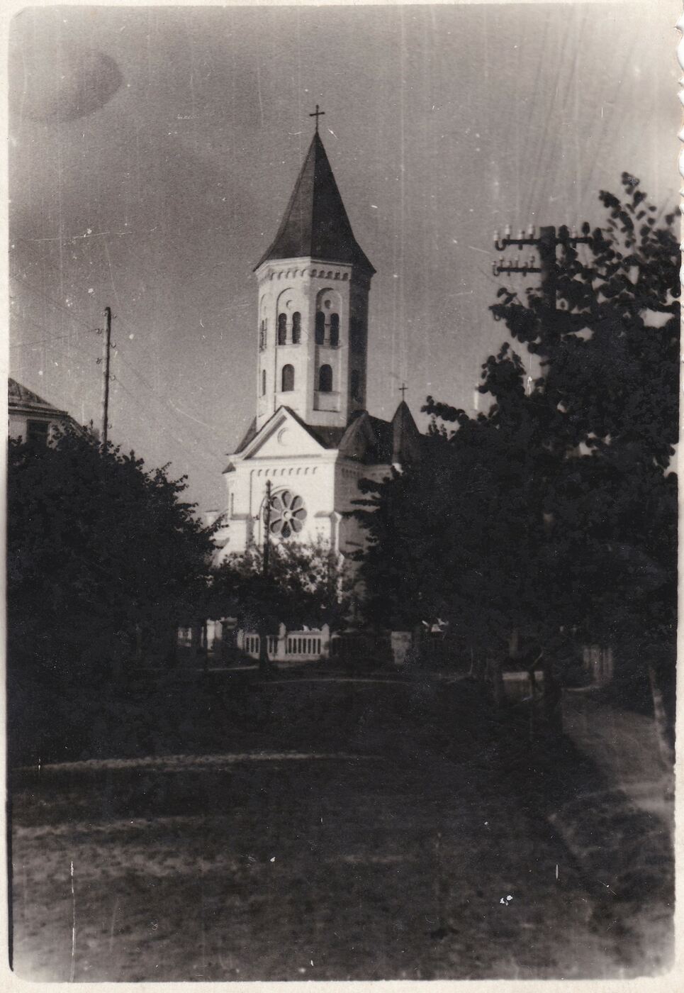 Nežinomas XX a. II p. fotografas, Tauragės katalikų bažnyčia