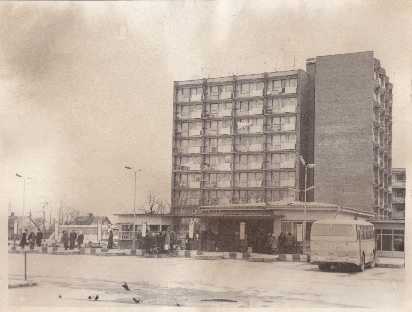 Aleksandras Morozovas, Tauragės autobusų stotis