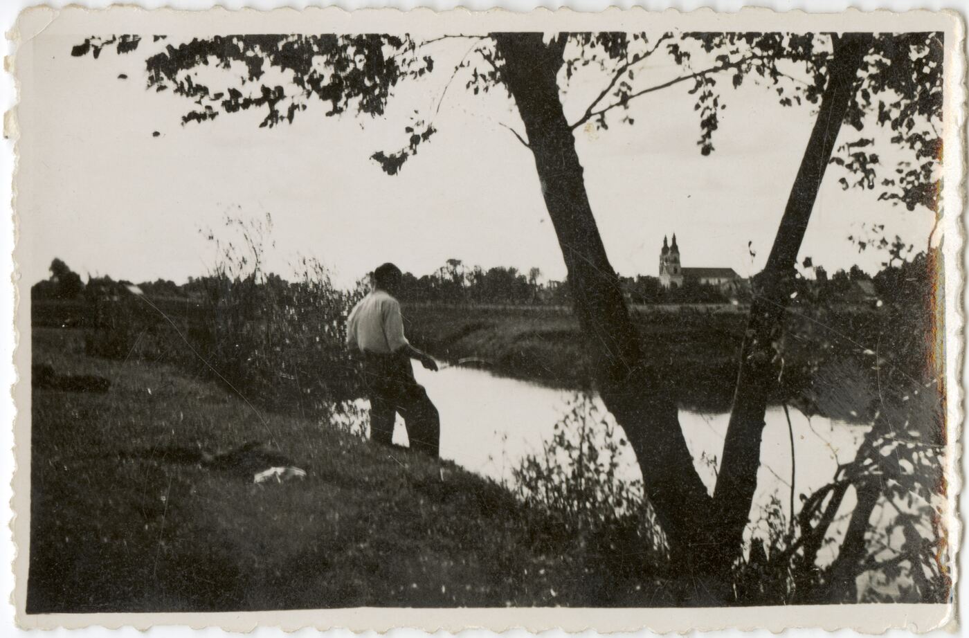 Izidorius Valančius, Paulius Jurkus meškerioja Begalinėje